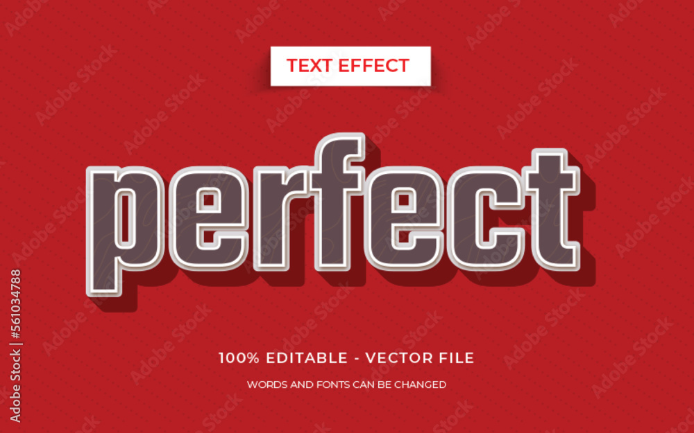 Editable text effect - Perfect text effect Editable text effect - Perfect text effect