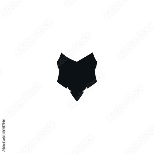 Dog icon. Simple style stray animal welfare association poster background symbol. Dog brand logo design element. Dog t-shirt printing. Vector for sticker.