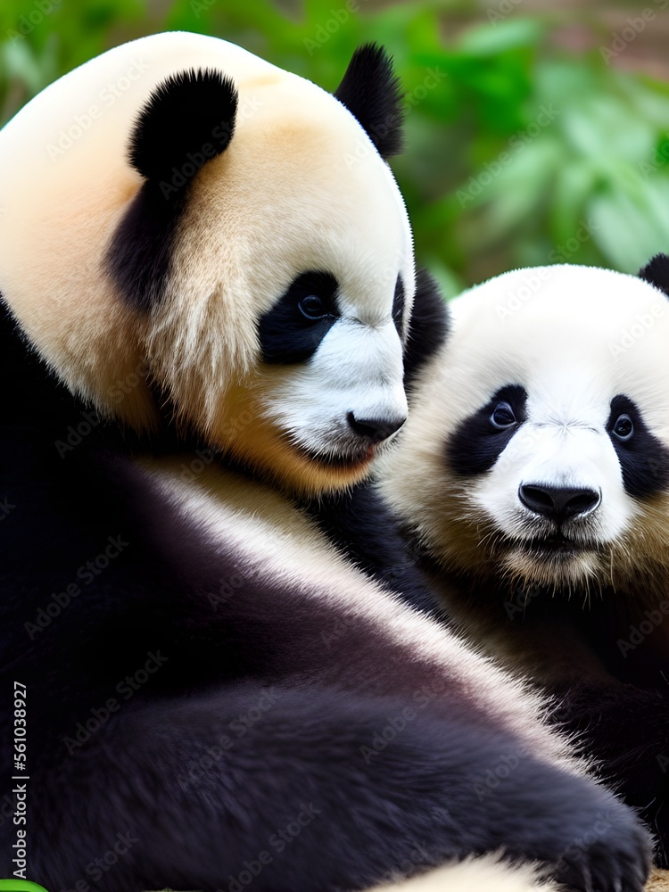 Obraz premium giant panda bear