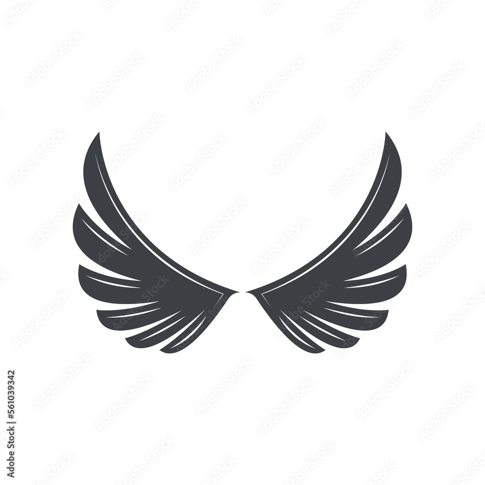 Obraz premium Falcon logo template vector