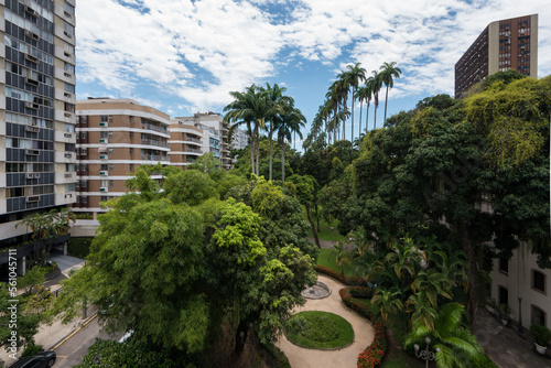 Garden of the Republic Museum in Rio de Janeiro, Brazil