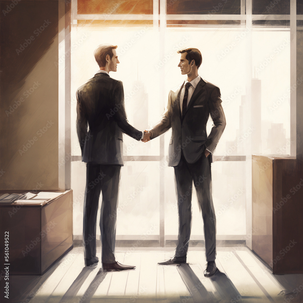 Business people shaking hands Business people shaking hands
