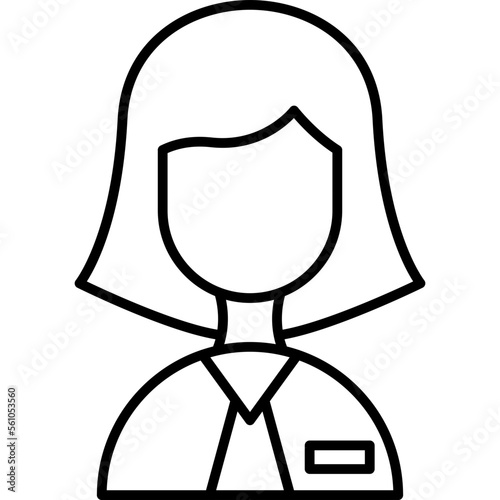 Lady Teacher Icon