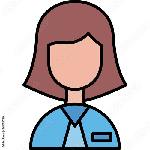 Lady Teacher Icon