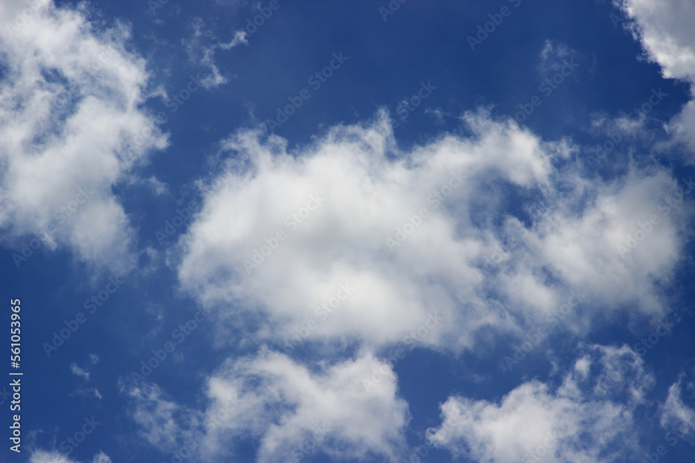 Beautiful blue sky with clouds background. Beautiful blue sky with clouds background.