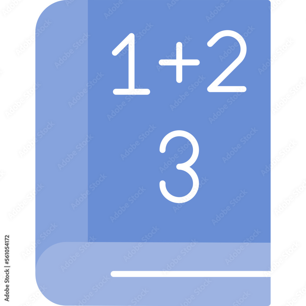 Math Book Icon Math Book Icon