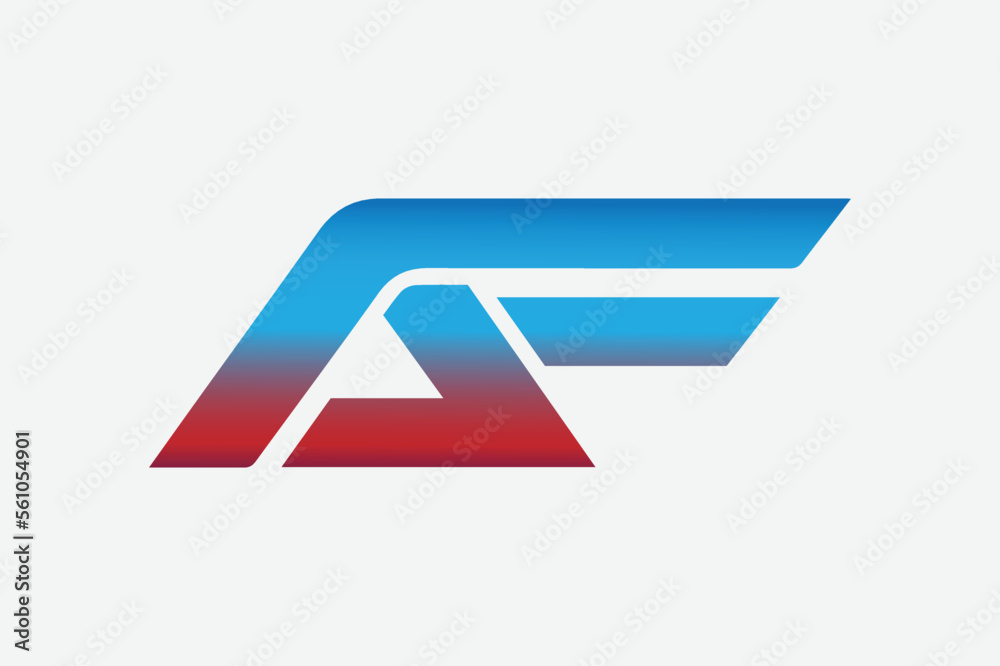 Letter A and F LOGO, BUSINESS AND MARKETING LOGO. Letter A and F LOGO, BUSINESS AND MARKETING LOGO.