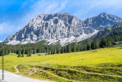 Zugspitze massif in Bavaria  Germany