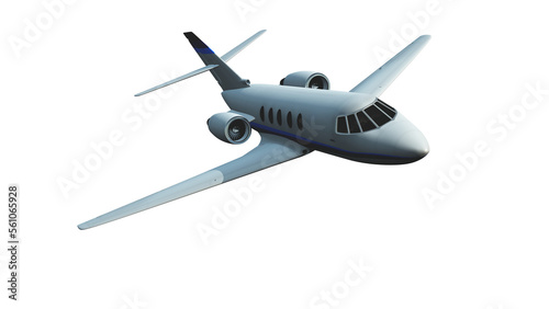 airplane isolated on white background