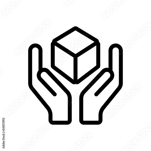 Postal symbols vector illustration. Fragile handle with care dry up sign. Black and white designation. Caution fragile. Symbol for sending box. Mail signs set. Glass cracked designation. Sign up arrow