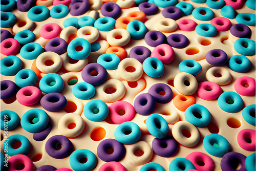 Colorful background with mu...