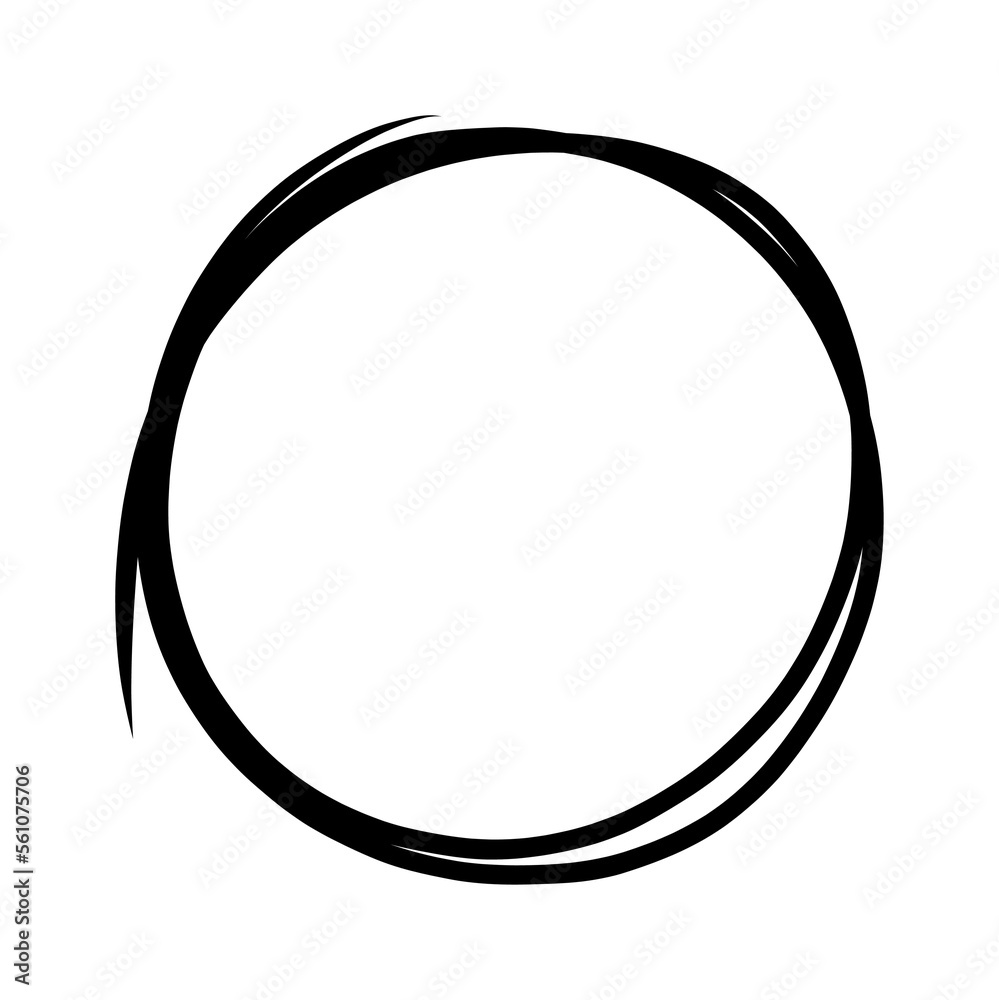 Hand drawn scribble circles set. Doodle circular logo design elements. Pencil or pen graffiti bubble Hand drawn scribble circles set. Doodle circular logo design elements. Pencil or pen graffiti bubble