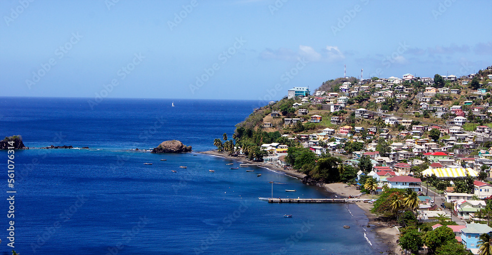 North coast of the island, St. Vincent and Grenadines
