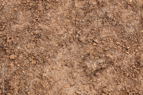 soil texture background land field ground brown