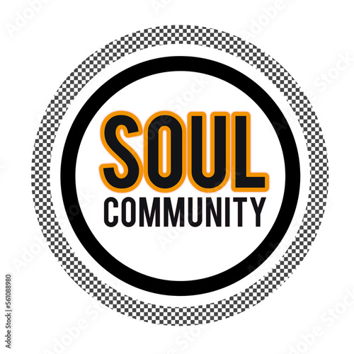 Soul community logo ideal for websites, club night ,promotion and more