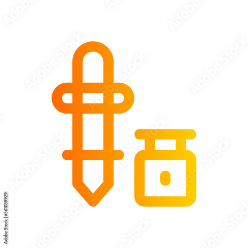 pipette gradient icon