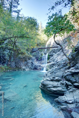 Griechenland - Iliochori - Wasserfall Balta di Striga photo