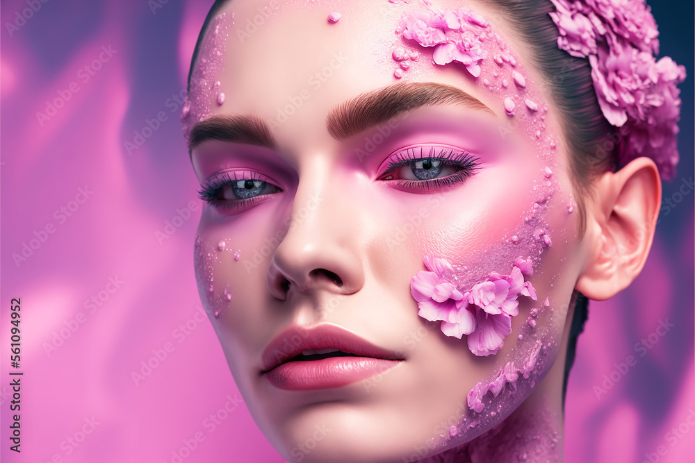 Hydratation water mask on Beauty models face Close Eyes Dкops of water on her face under the water .Spa Relax Skin effect Hands on her face. Pink Water background. Concept. Beauty Cosmetic Spa Skin Pu Hydratation water mask on Beauty models face Close Eyes Dкops of water on her face under the water .Spa Relax Skin effect Hands on her face. Pink Water background. Concept. Beauty Cosmetic Spa Skin Pu