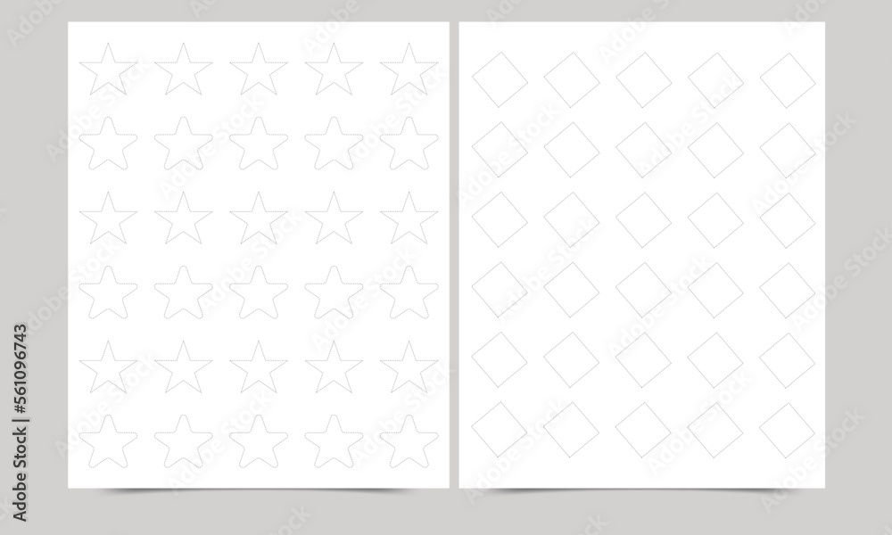 Pencil Control tracing worksheet. Writing Practices pages. Handwriting ...
