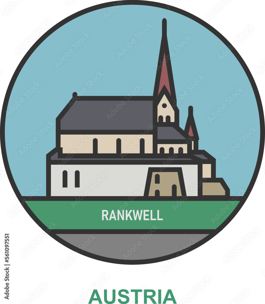 Rankweil. Cities and towns in Austria