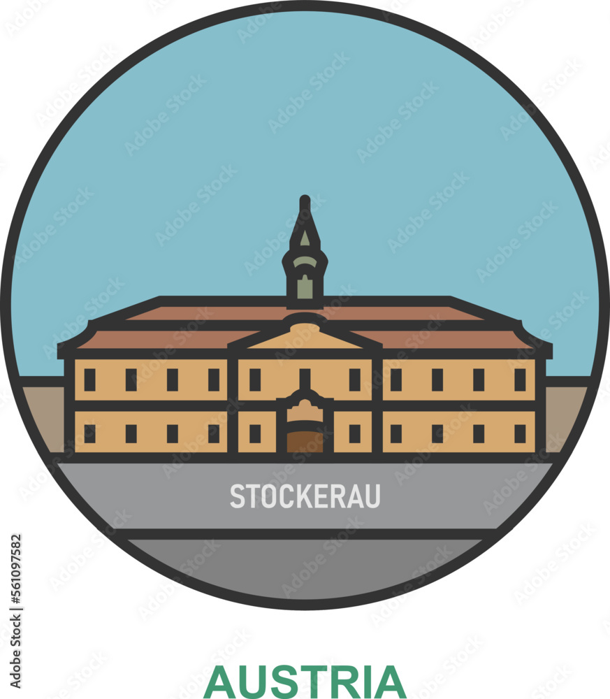 Stockerau. Cities and towns in Austria