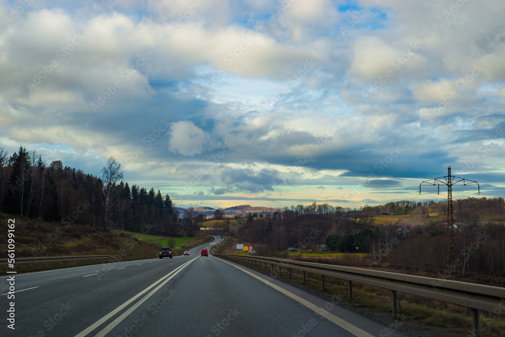 on the way on the way