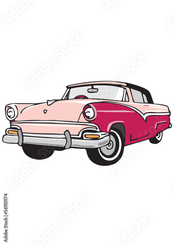 automobile, auto, cadillac, pkw, kraftfahrzeug, personenwagen, retro, 50er jahre, fünfzigerjahre, fifties, car, passenger car
