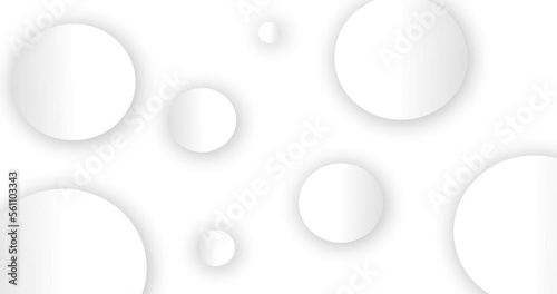 white shadow bubble background animation