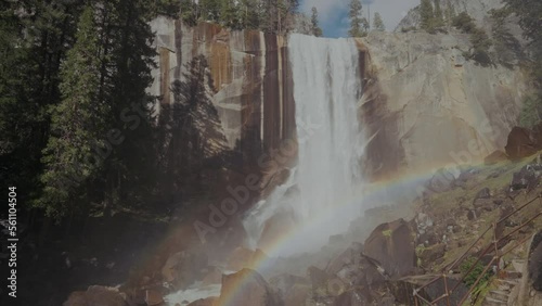 hike to vernal falls in yosemite photo