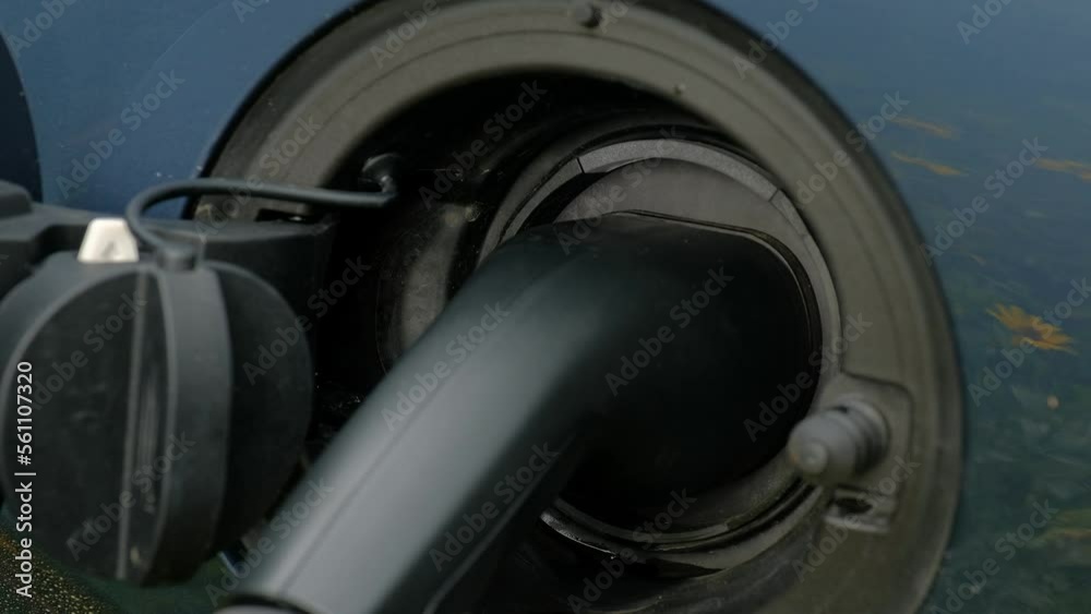 The charging cable is used to charge the car's hybrid battery The charging cable is used to charge the car's hybrid battery