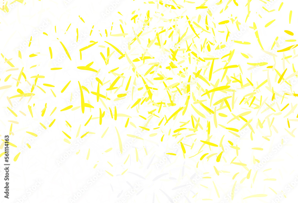 Light Yellow vector layout with flat lines. Light Yellow vector layout with flat lines.
