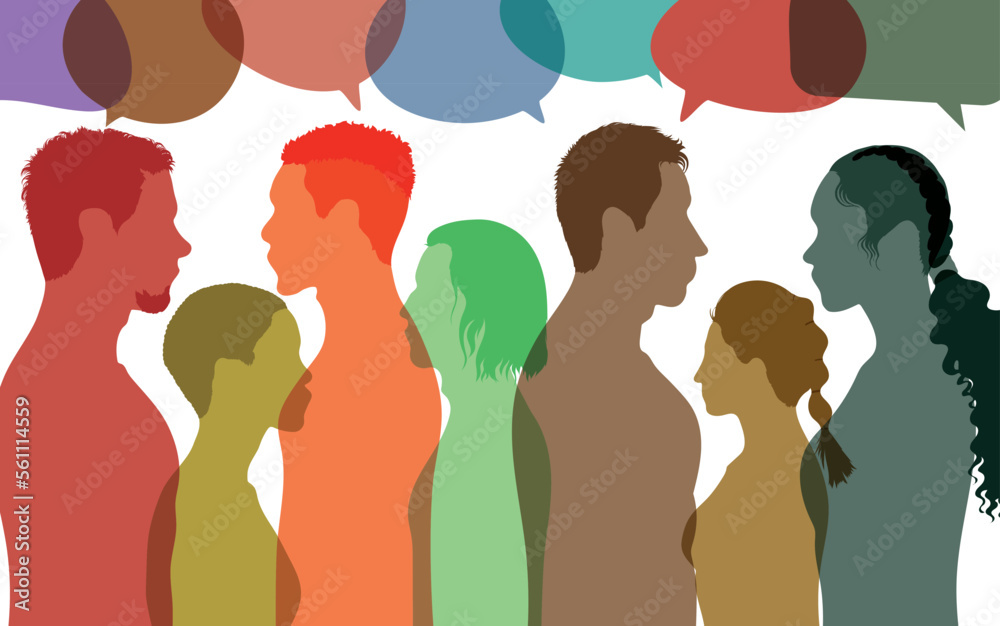Communication and share ideas on social networks. Speech bubble Communication and share ideas on social networks. Speech bubble