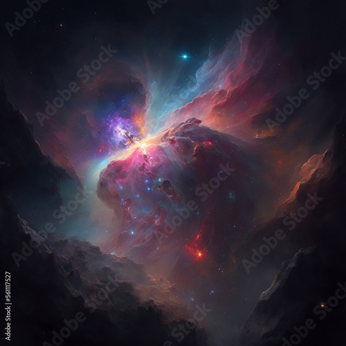 Deep Space Nebula and Galaxies series, colourfull and high detail.