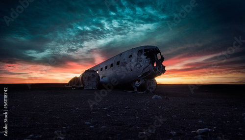 Iceland plane wreck