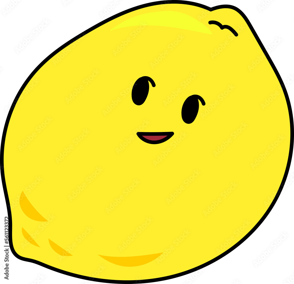 lemon kawaii vegetable funny food clipart lemon kawaii vegetable funny food clipart