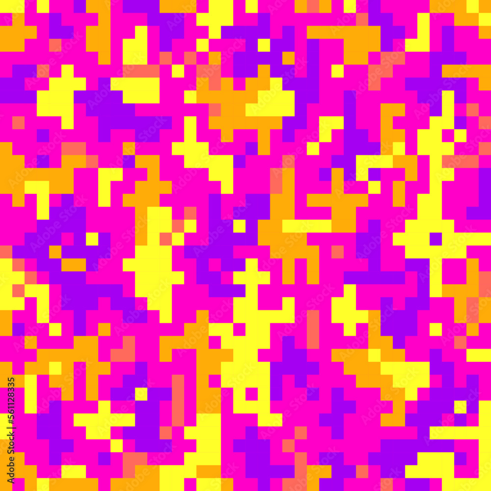 Colorful camouflage pattern Colorful camouflage pattern