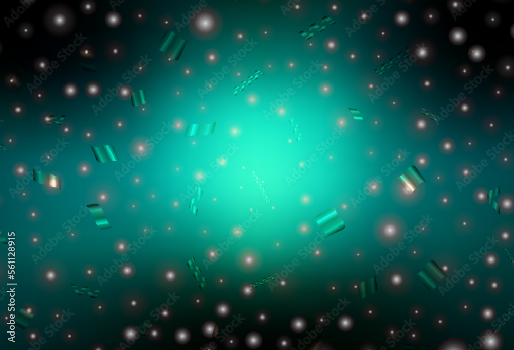 Dark Blue, Green vector background in Xmas style. Dark Blue, Green vector background in Xmas style.