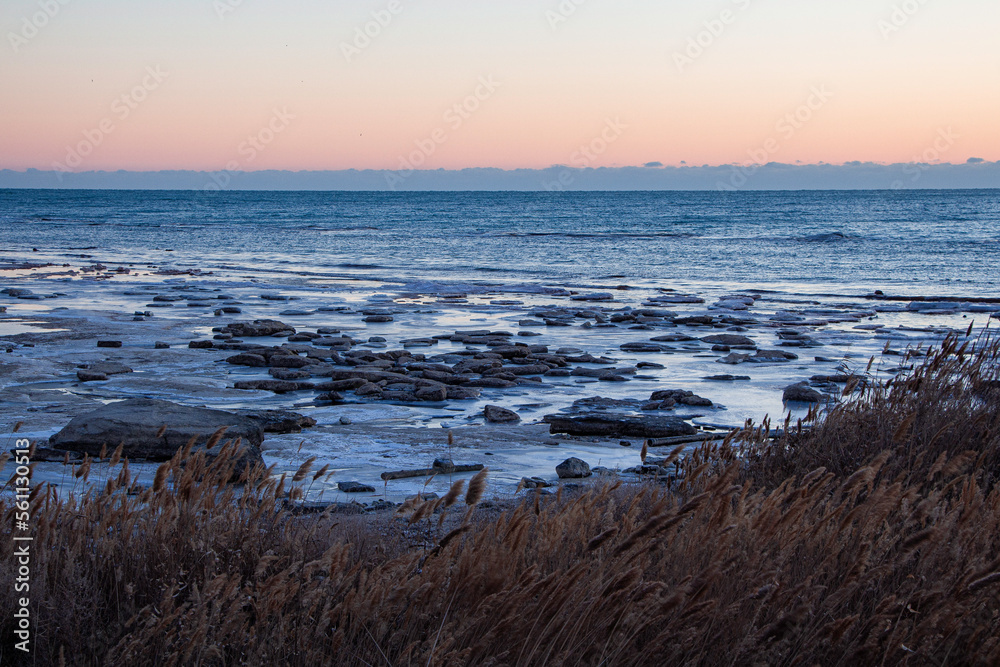 sea, sunset, beach, water, sky, ocean, sun, coast, nature, clouds, landscape, sunrise, dusk, sand, rocks, waves, wave, cloud, coastline, horizon, rock, summer, evening, seascape, orange