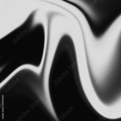 Liquid Surface. Abstract Flow Art Printing. Print Design Fluid Marble Mineral. Acrylic Liquid Flow Art. Wavy Flyer Template. Chrome blured background  (ID: 561135165)