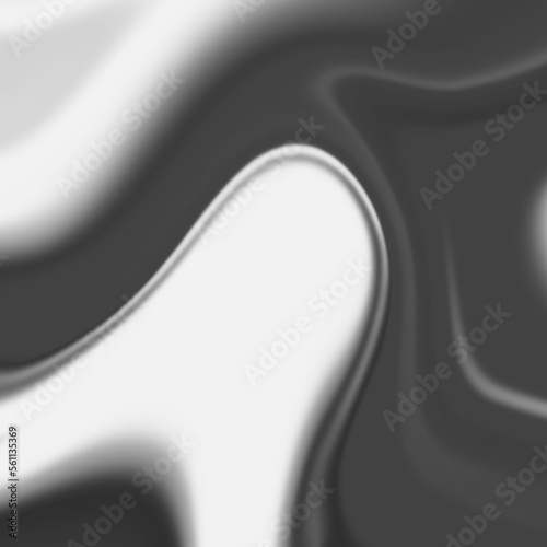 Liquid Surface. Abstract Flow Art Printing. Print Design Fluid Marble Mineral. Acrylic Liquid Flow Art. Wavy Flyer Template. Chrome blured background  (ID: 561135369)