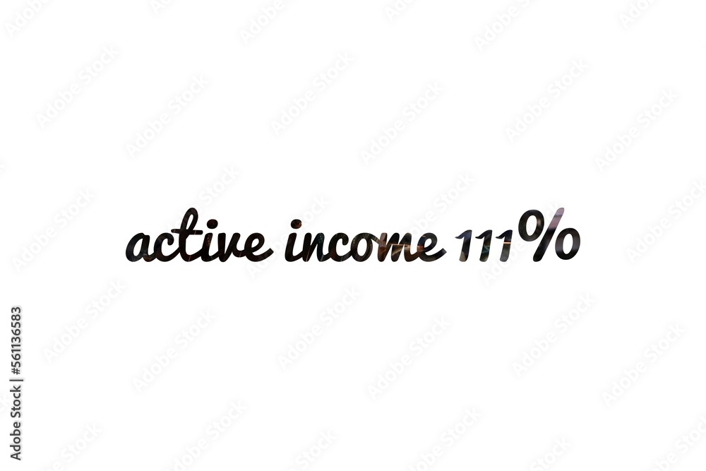 Active Income, Getting Wages For Work, Increase Profit. Man Works, Earns Salary At Paid Job. Businessman Stands With Shovel And Digs Out Money. Idea Of Financial Growth And Business Development.