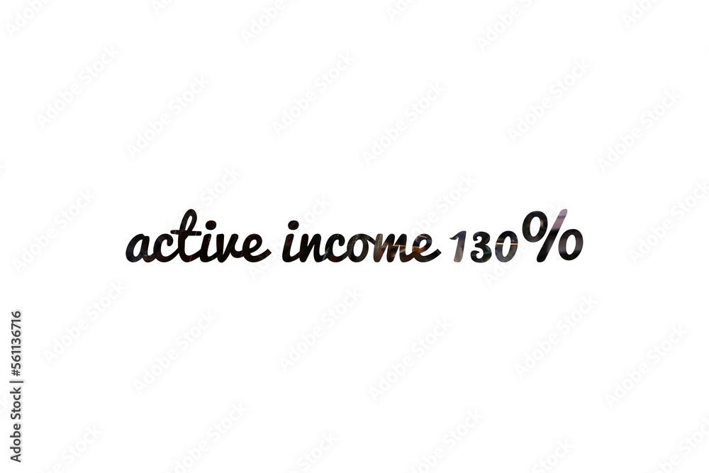 Active Income, Getting Wages For Work, Increase Profit. Man Works, Earns Salary At Paid Job. Businessman Stands With Shovel And Digs Out Money. Idea Of Financial Growth And Business Development.