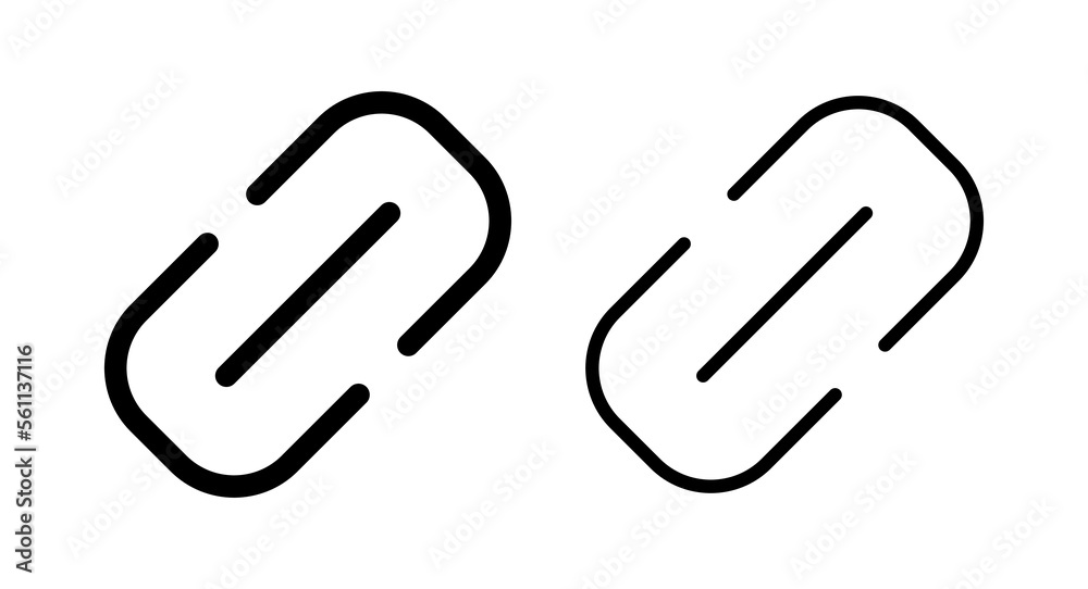 Link icon vector illustration. Hyperlink chain sign and symbol Link icon vector illustration. Hyperlink chain sign and symbol