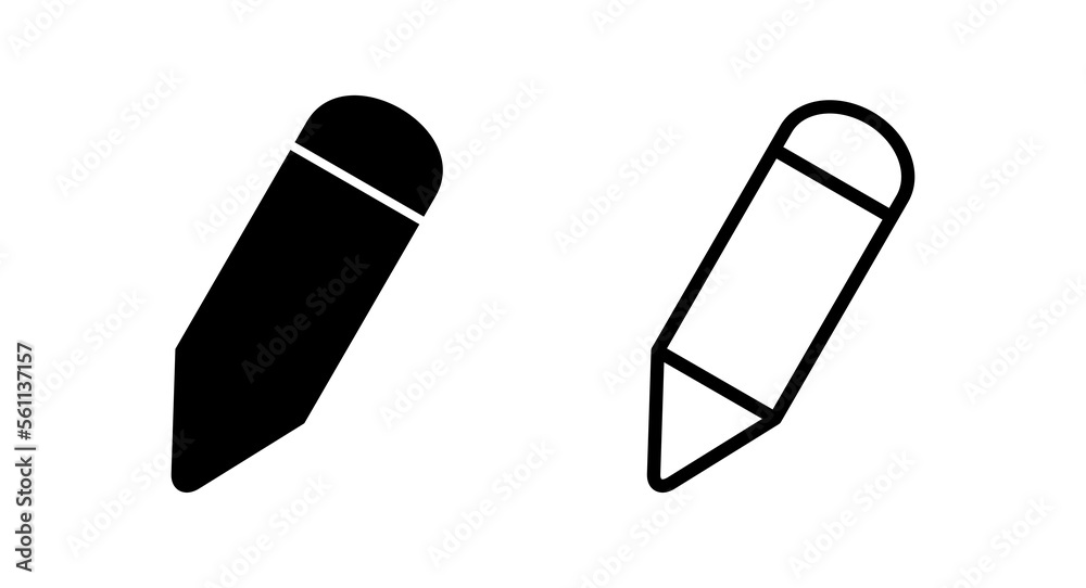 Pencil icon vector illustration. pen sign and symbol. edit icon vector Pencil icon vector illustration. pen sign and symbol. edit icon vector