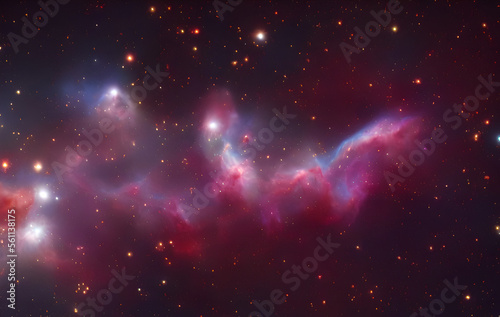 Gas Nebula - Stars - Sun - Pillars of Creation - Deep Space - Astrophotograph - Galaxys - Deep Field - Astronomy - Cosmology - Astrophysics - Milky Way Galaxy - Universe - Cosmos - Science Fiction