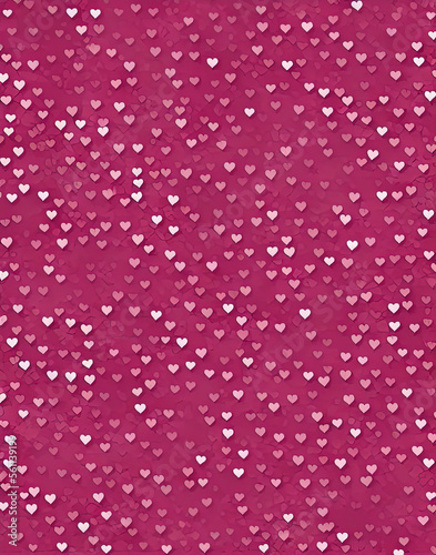 Hearts. Valentine s Day abstract background with hearts. IA technology