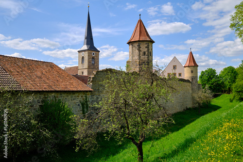 Historische Altstadt von Se  lach  Landkreis Coburg  Oberfranken  Franken  Bayern  Deutschland