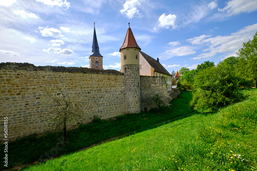 Historische Altstadt von Seßlach, Landkreis Coburg, Oberfranken, Franken, Bayern, Deutschland