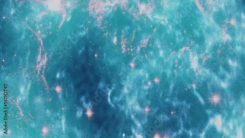 Astrological sign. Zodiac sign replace each other in the night sky. Horoscope. Animation seamless loop.