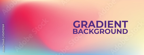 Gradient Mesh Colorful Background Design